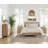 Ensemble de commode et table de chevet 3 pièces 3 pièces, chêne
