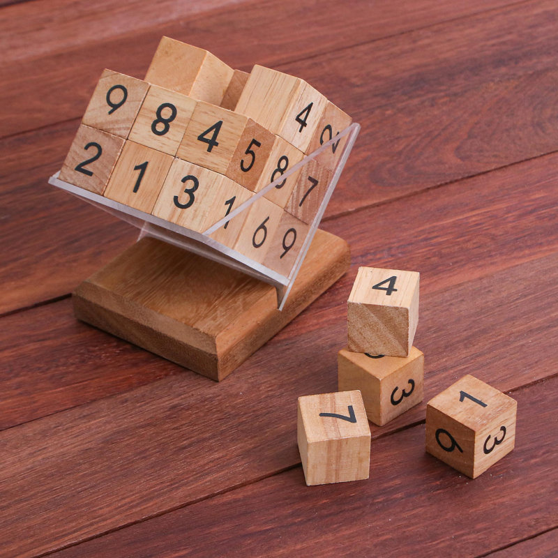 Jarico Loon Peak® 2 Player Wood Sudoku