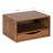 Adeana Poplar Solid Wood Floating Shelf with Drawer-902514626
