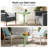 Patio  Green Steel Side Table-237659908