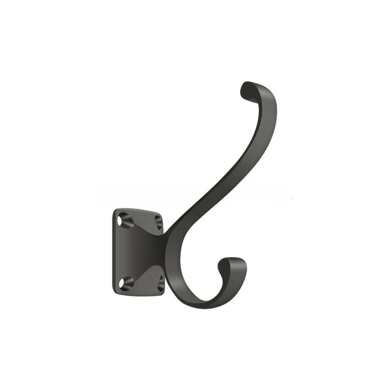 Wall Hook, Oil-Rubber Bronze