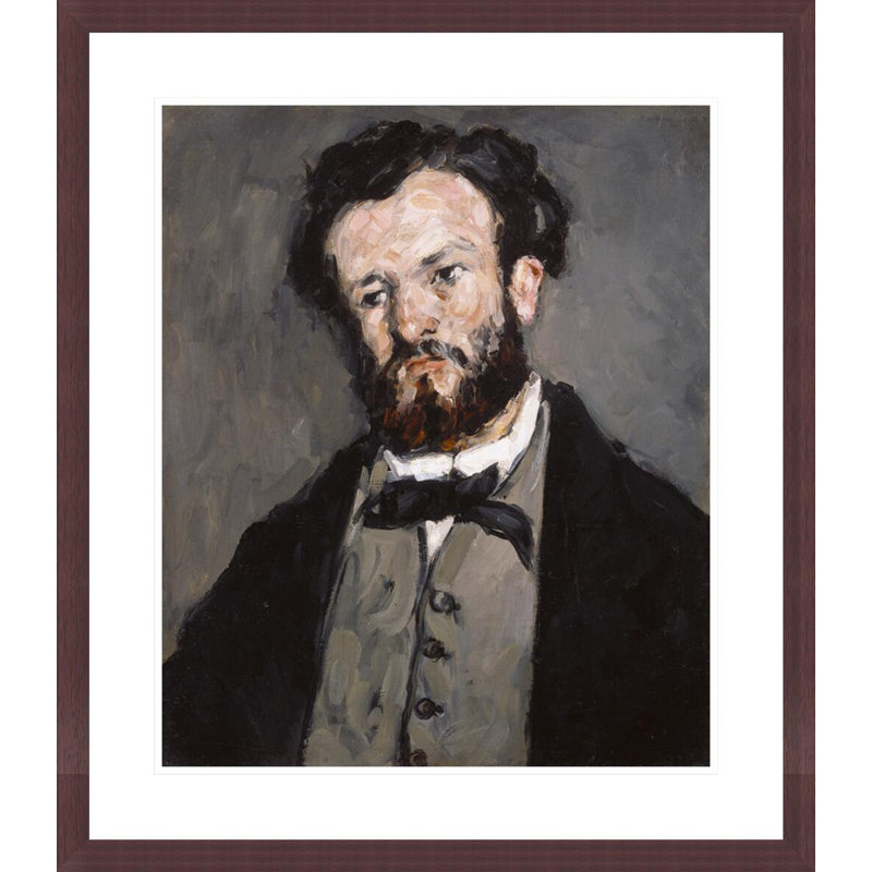 Portrait d'Anthony Valabrègue par Paul Cézanne, impression giclée encadrée, H 23,25 po x l 29,5 po