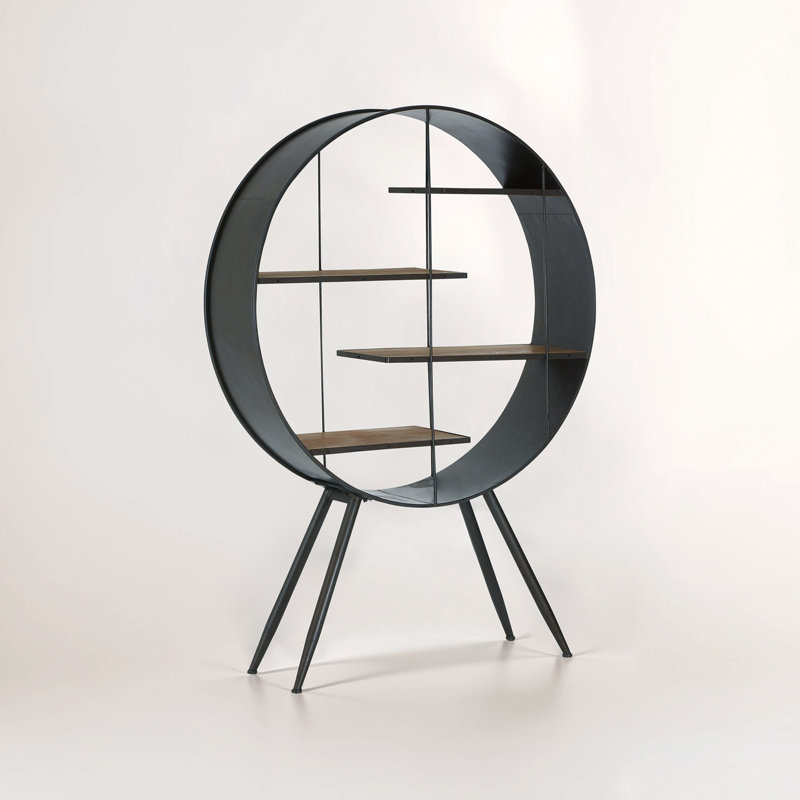 170cm H x 118cm W Iron Bookcase