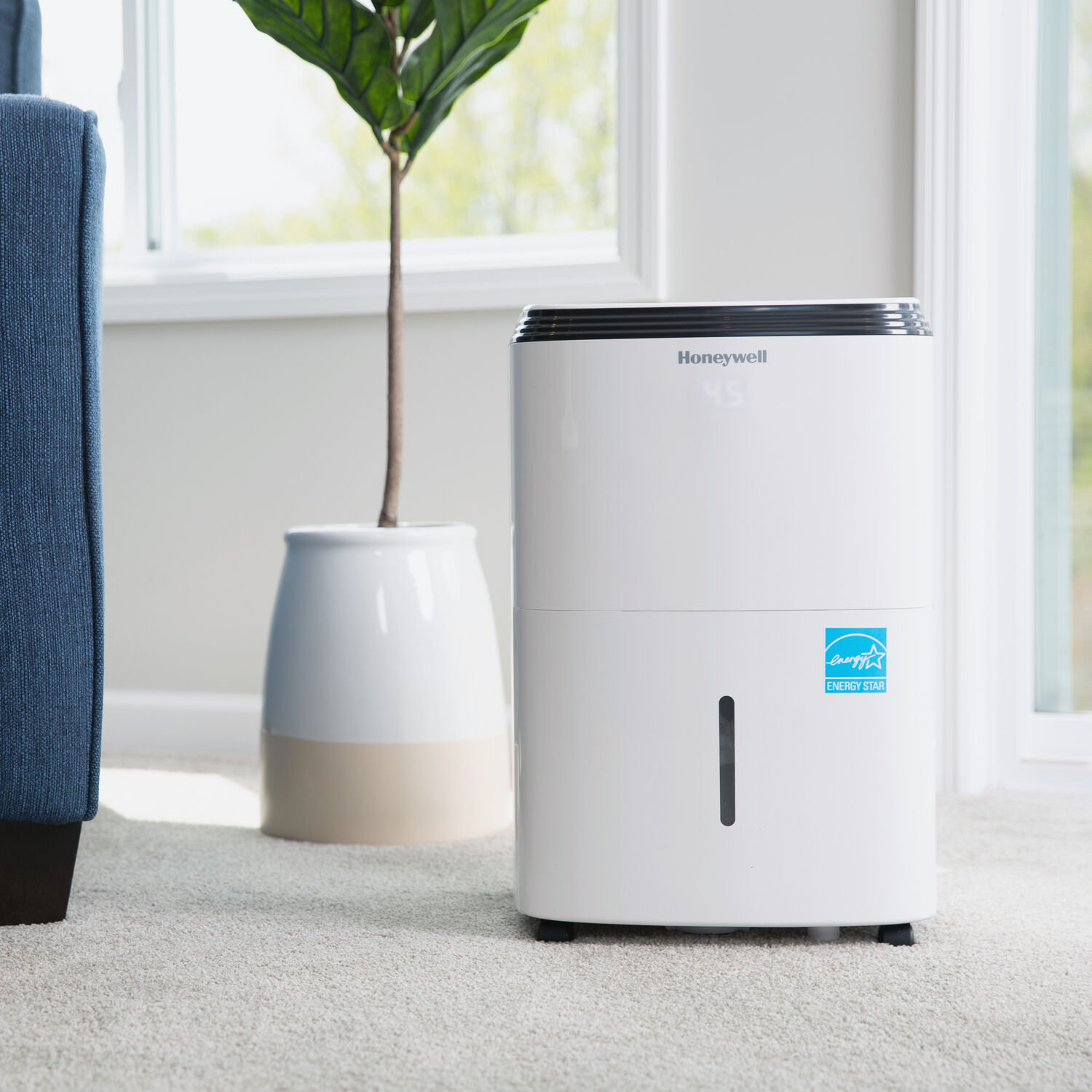 Keystone Console Dehumidifier , 50 Pints per Day for Rooms up to