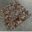 Carreau de mosaïque murale en granit 1 po x 2 po-70118485