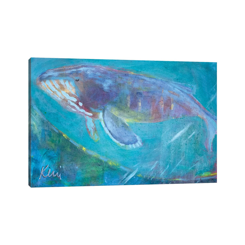 Deep Wisdom 1 Piece Wrapped Canvas Painting, 20.32 cm H x 30.48 cm W