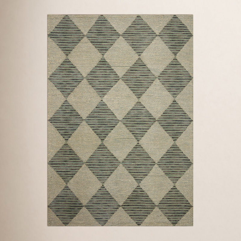 Tapis en laine / granit Chris Loves Julia x Loloi Francis, Rectangle 3 pi 6 po x 5 pi 6 po