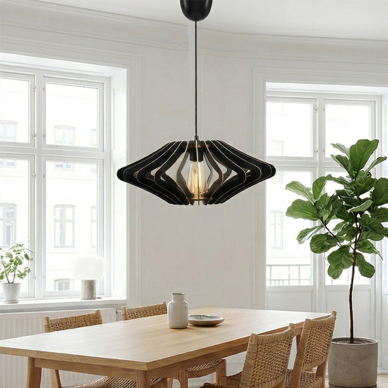 Arwyn 1-Light Geometric Statement Chandelier