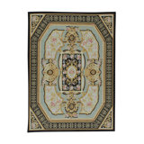 Aubusson Renaissance Wool Oriental Area Rug