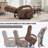 Power Brown Leatheraire Lift Recliner Chair Dual Motor Infinite Position Up To 350 LBS-1356668404
