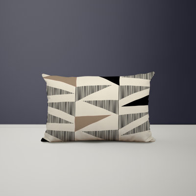 Chamu Polyester/Polyester Blend Lumbar Rectangular Indoor/Outdoor Pillow Cover & Insert