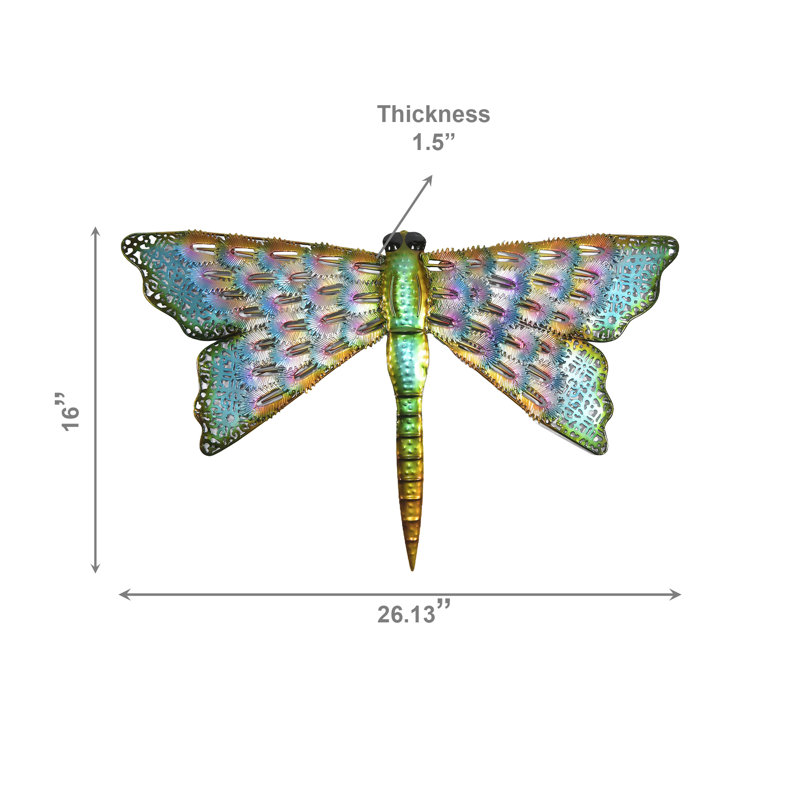 Metal Dragonfly Wall Décor