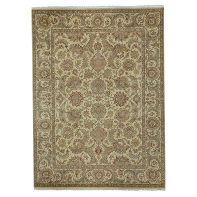 One-of-a-Kind Rectangle 9'1" X 12'4" Hand Knotted Area Rug