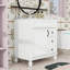 Meuble-lavabo avec 2 tiroirs et tablette réglable-799882199