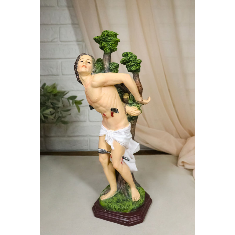 Figurine 12 "Saint-Sébastien Christian Martyr Roman Soldier