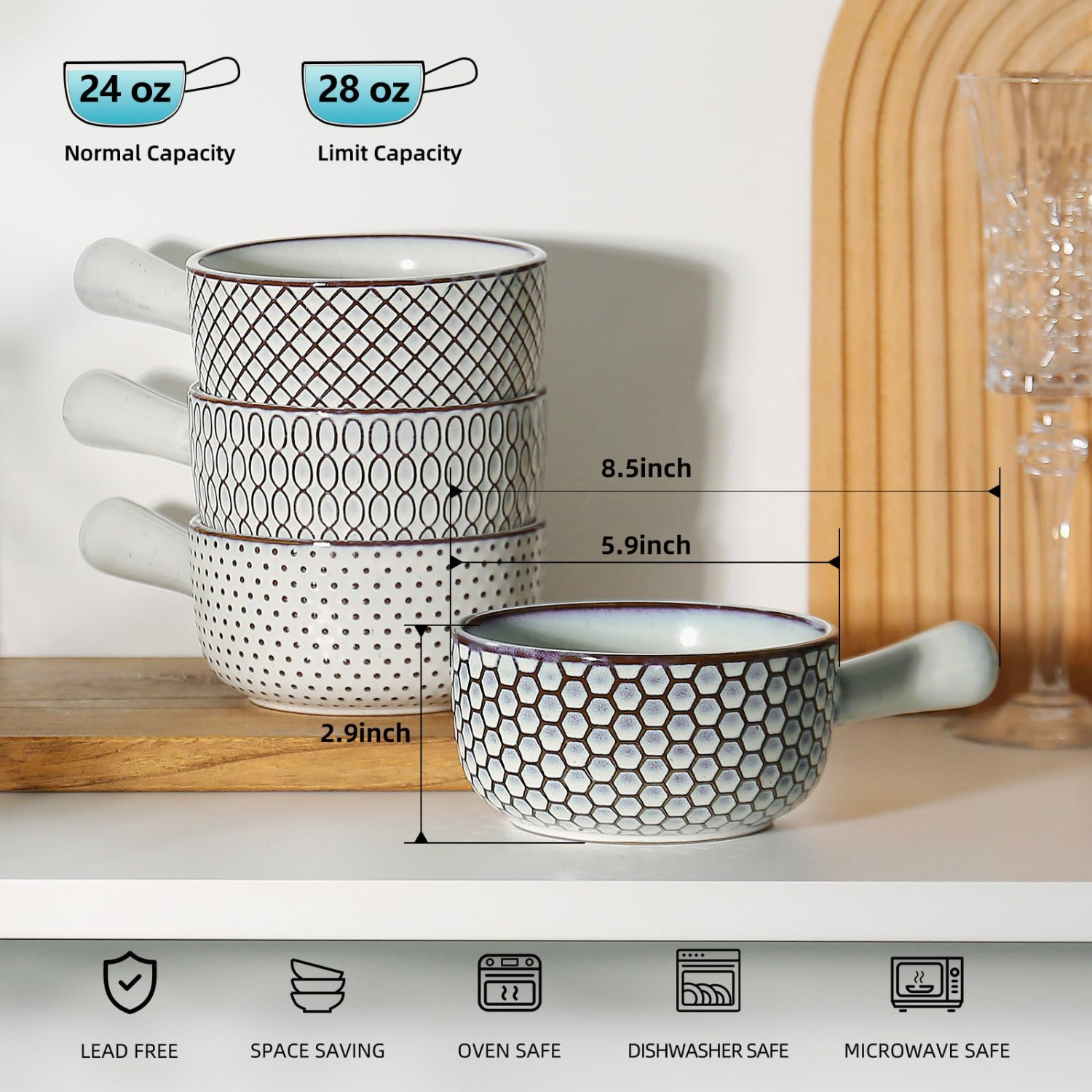 What not to do with microwave-safe ceramic bowls