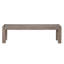 Banc en bois massif Illana