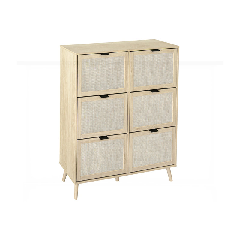 Armoire de rangement pour chaussures autoportante moderne