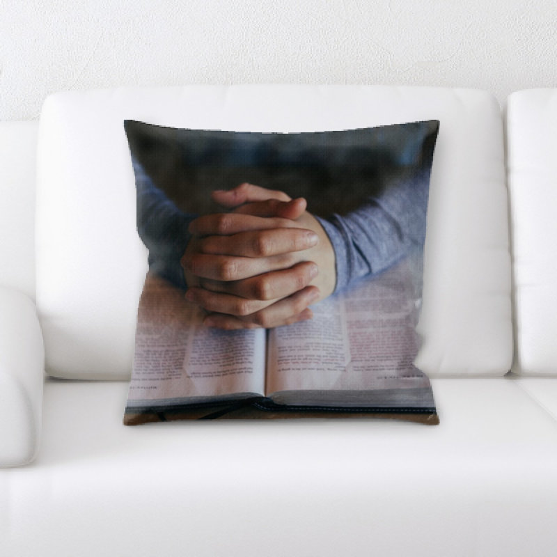 Microsuede Throw Pillow