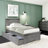 Decimus Solid Wood Platform Storage Bed-95422232-95422233