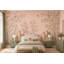 Toile paysage papier peint rosé rétro botanique-129446106-129446107