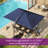 Kappel 10 x 13 Ft Rectangular Tilt Adjustable Curved Cantilever Umbrella with Base-1855523084