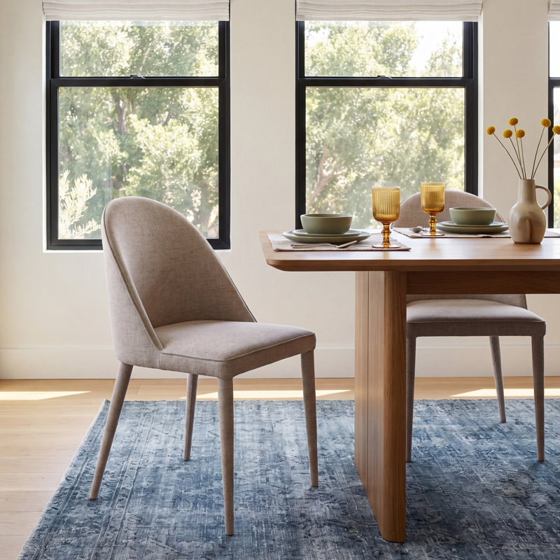 Brennon 18.5'' H Upholstered Metal Side Chair