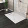 48" W X 32" D Rectangular Shower Base, Marble Grain