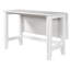 Table de salle à manger extensible en bois avec rallonge pour petits espaces TopMAX Farmhouse