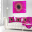 Coussin de fermeture à fleurs flowerswork center of gerbera-29892797-29896333