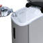 Newair 26 lbs Countertop Nugget Ice Maker, Sonic Ice Machine with Self-Cleaning and Refillable Tank in Stainless Steel