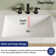 DeerValley 24" x 17" Rectangular Ceramic Undermount Bathroom Sink with Overflow