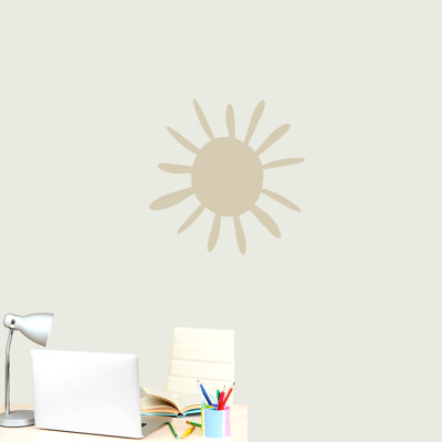 Adhésif décoratif soleil d'été