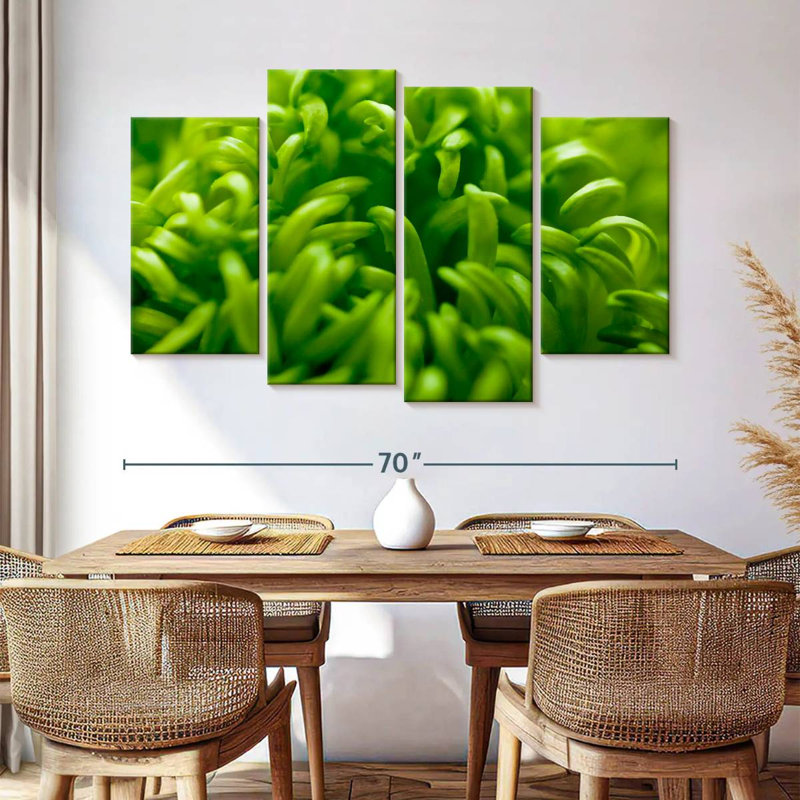 Harnek Lime Heart I, 42" H x 68" W