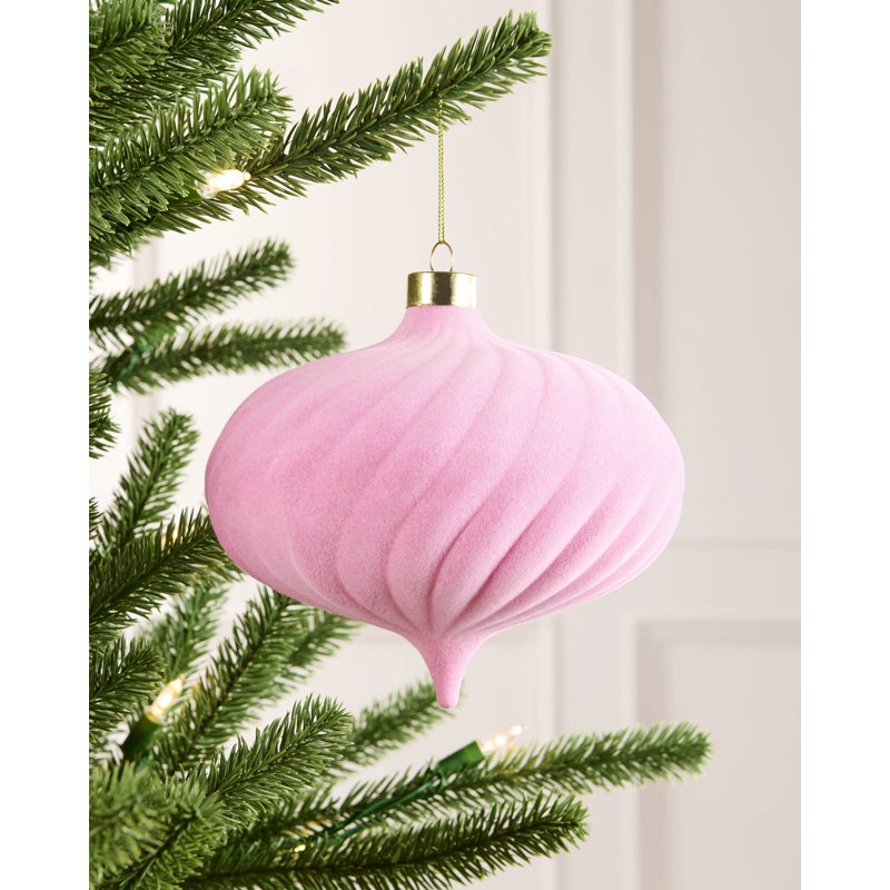 15cm Polystyrene Bauble, 15 cm H x 15 cm W x 15 cm D, Pink
