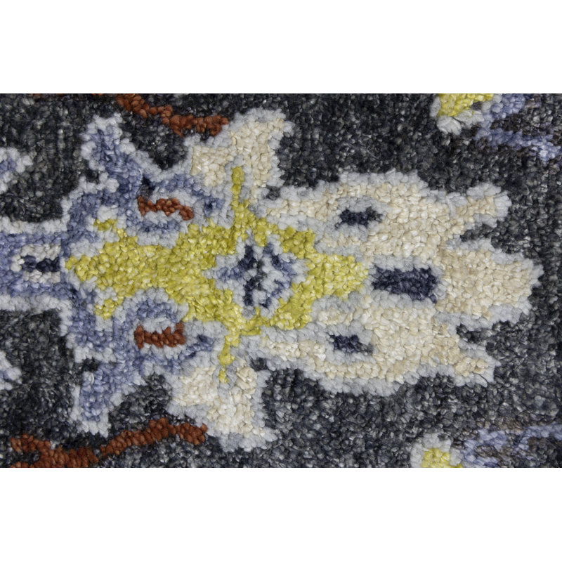 Tapis noir / gris