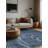 Machine Washable Blue Area Rug-901725969