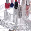 Crystil Plastic Makeup Organiser