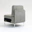 Module de siège modulaire sans accoudoirs, canapé modulaire en velours côtelé, fauteuil d'appoint modulaire à accoudoirs simples-2105393476
