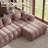 111‘’W Oversized Sectional Sofa Channel Tufted L-Shaped Compression Couch-188268247