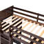 Lit mezzanine avec lit autonome, tablettes, bureau et garde-robe-180582941-180582940