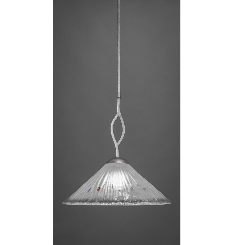 Hiroko 1 - Light Single Cone Pendant