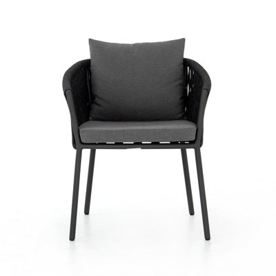 Chaise de patio avec coussin Ambee