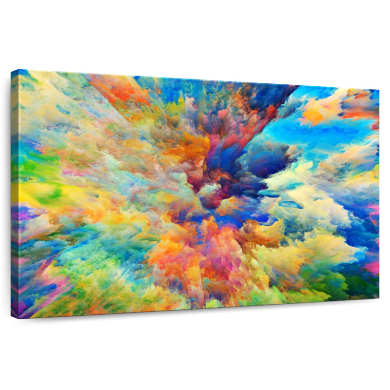 Avery Abstract Clouds, 34" H x 51" W
