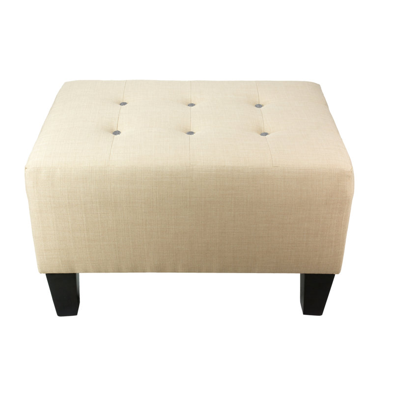 Repose-pieds Aubriella, Anthracite, Beige