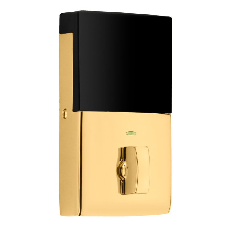 Minneapolis Touchscreen Standalone Deadbolt, Polished Brass