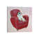 Bulldog On Red by Carol Dillon - Wrapped Canvas Gallery-Wrapped Canvas Giclée