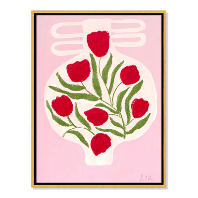 Vase No. 02 Print by Camilla Bergqvist