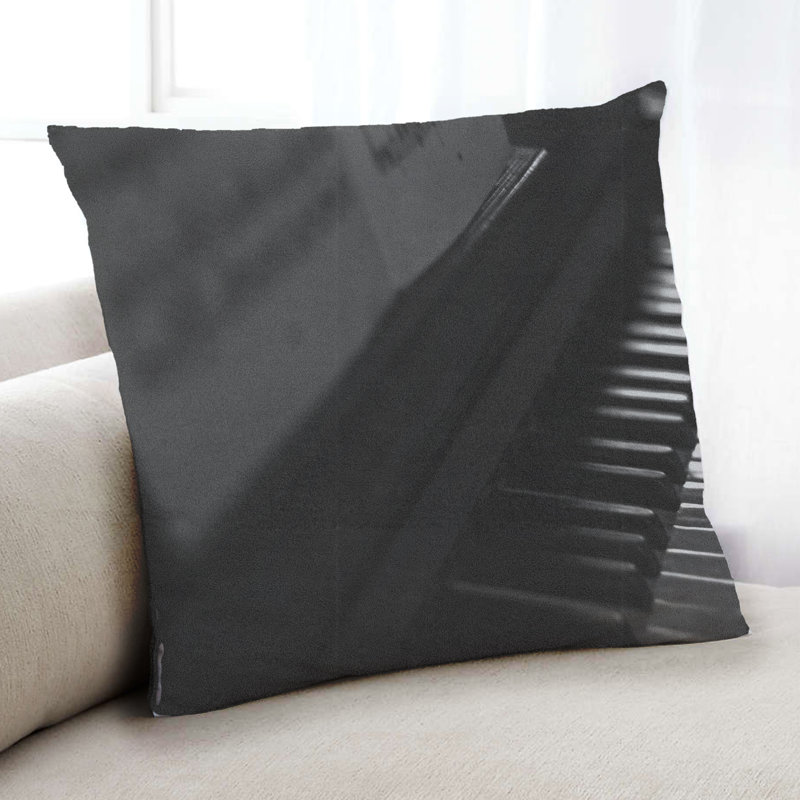 Coussin Music Music, Microsuède