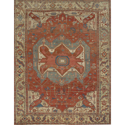 Antique One-of-a-Kind 11'5" X 14'4" Area Rug